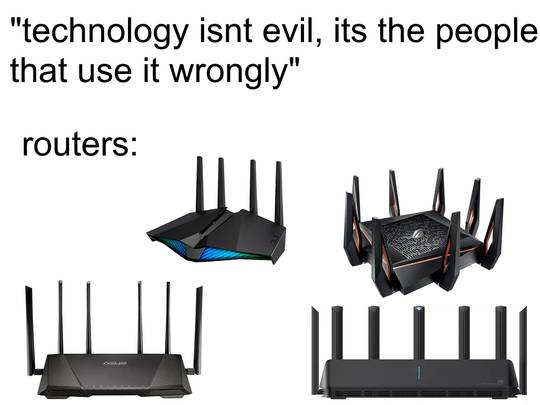routers are EVIL