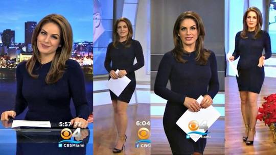 Rudabeh Shahbazi Main anchor CBS4 WFOR-TV