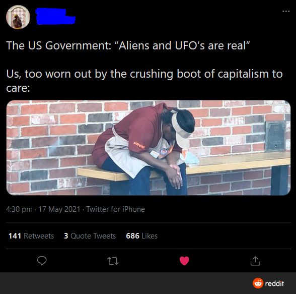 Rule: UFOs are real guys