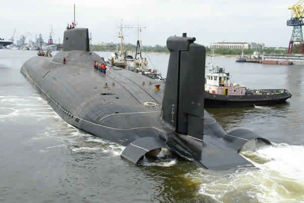 Russian Typhoon Submarine