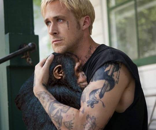 Ryan Gosling's monke it's so cute