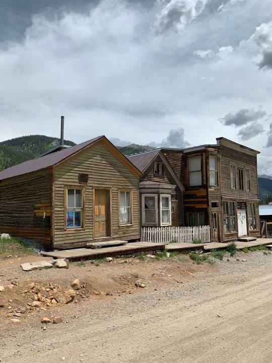 Saint Elmo, a ghost town in Colorado