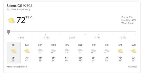 False Fall Calendar Salem’s “false fall” weather up ahead | Scrolller