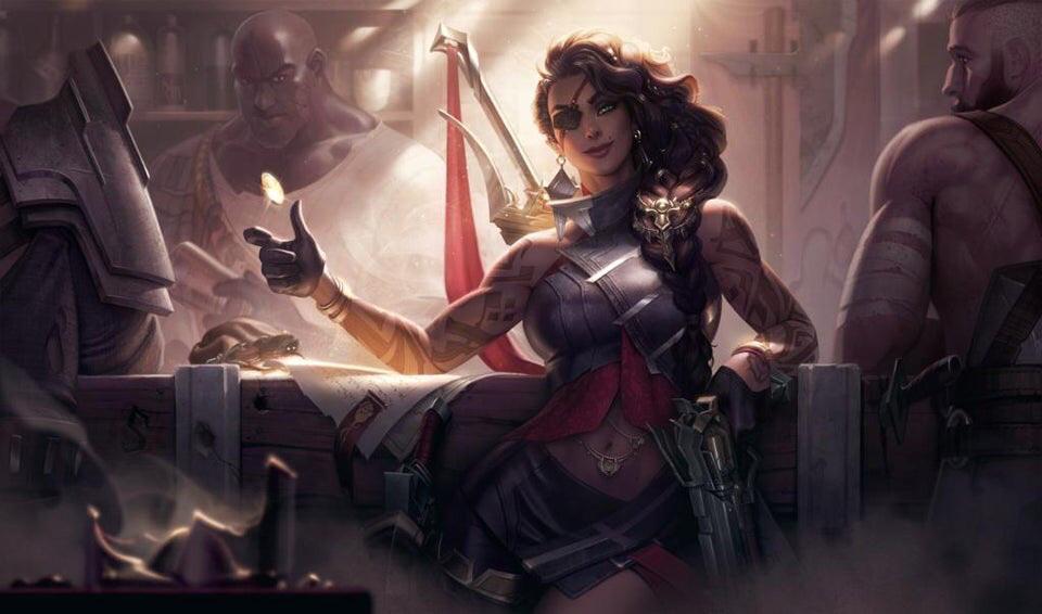 Samira’s Full splashart 😍