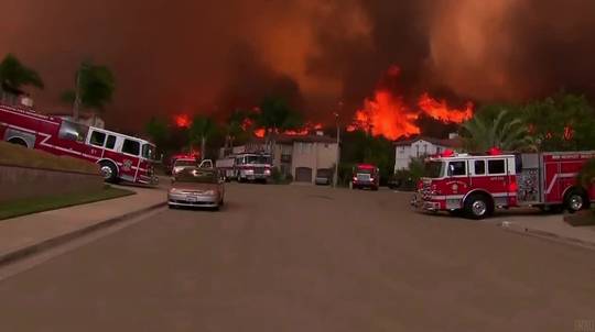 San Diego Wildfires May 2014