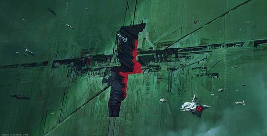 Sci-fi Gate by Sergey Glushakov