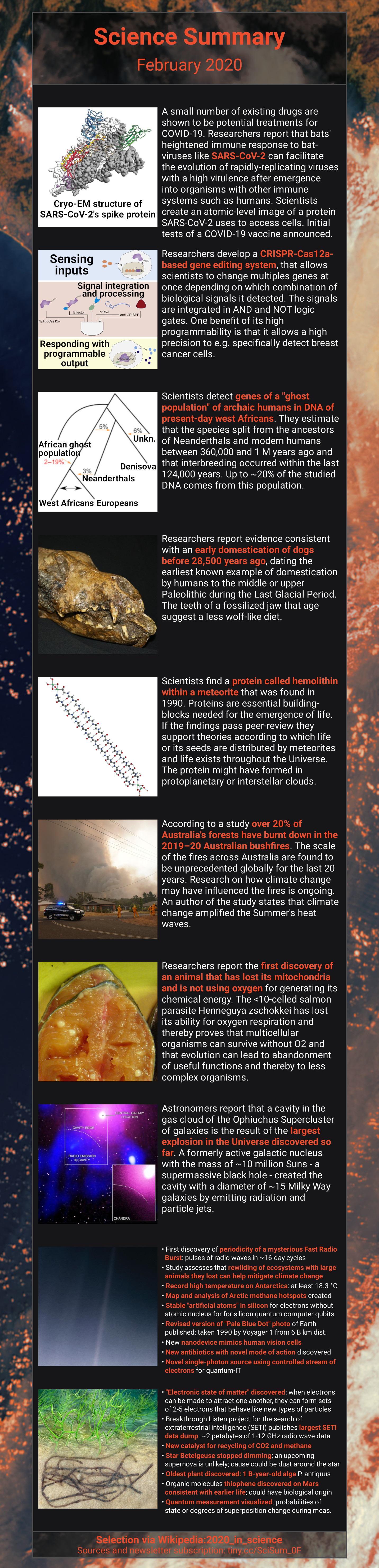 Science Summary for last month | Scrolller