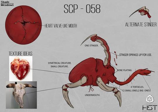 SCP: Fragmented Minds - SCP 058 Concept-Art