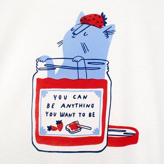 Screen printed this illustration on shirts