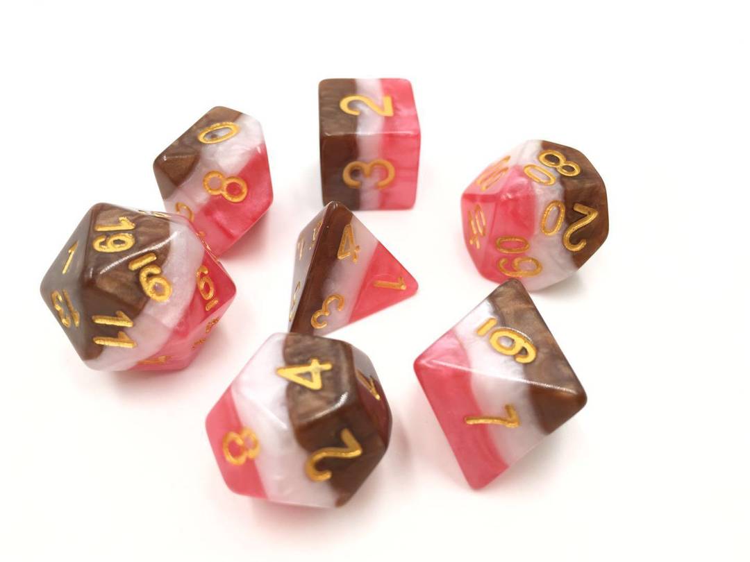 Second company's sample of neopolitan. A lot of people are seeing the pink as red, which I am positive it's not.