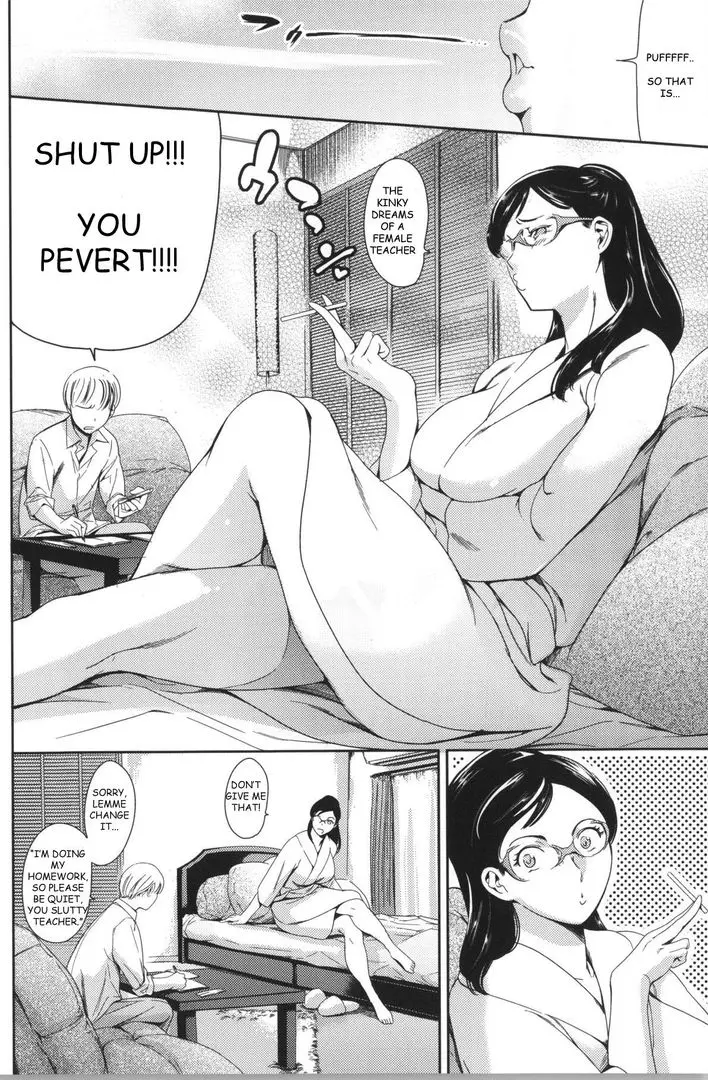 Busty teacher and student in a classroom engaging in oral sex and vaginal intercourse, Secret Promise by Tuna Empire