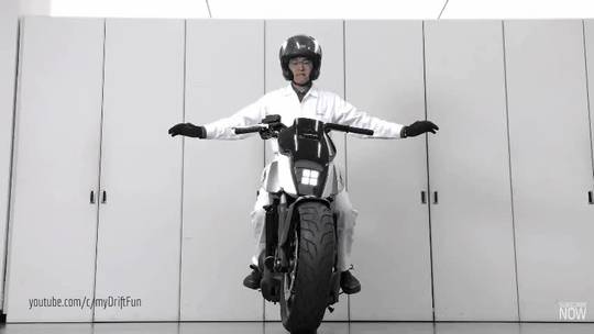 Self-balancing Motorcycle