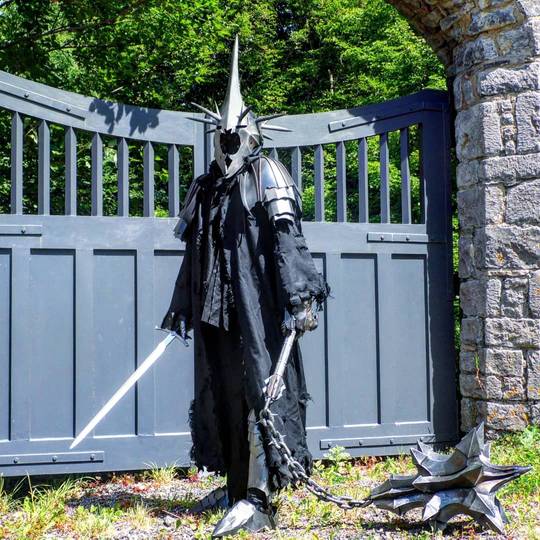 [Self] full shot of my Witch-King of Angmar outdoors!