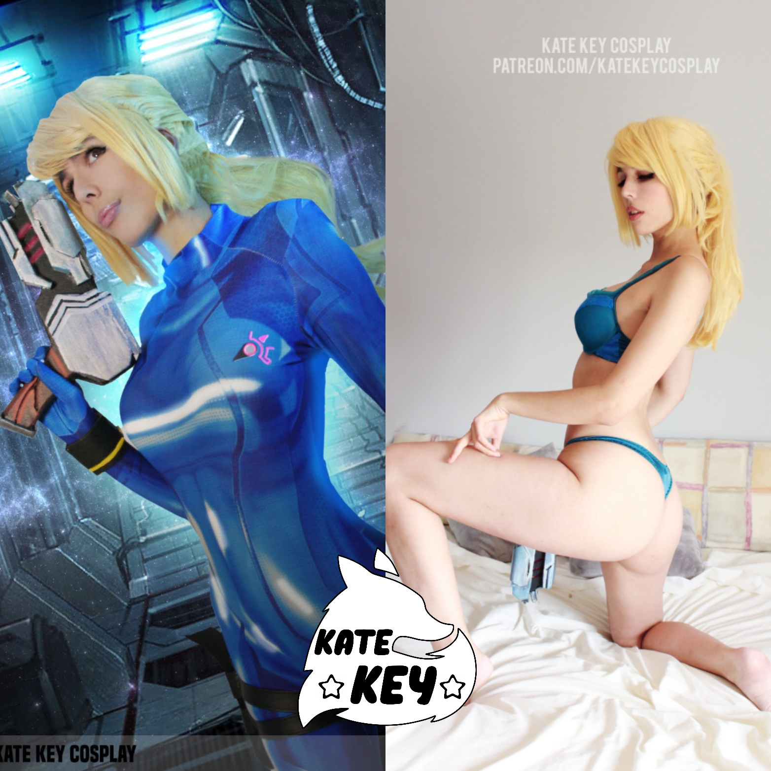 [SELF] ON//OFF Samus Zero suit - by Kate Key (Nintendo) | Scrolller