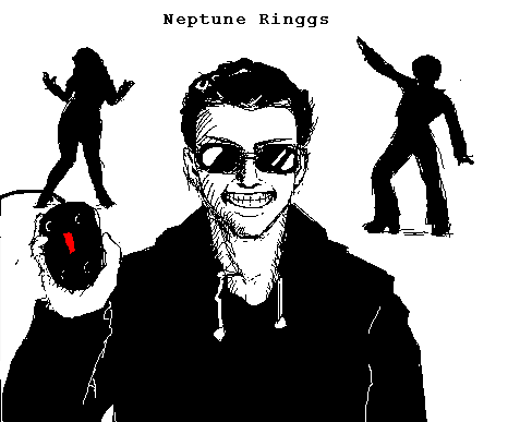 Self-portrait with my PC mouse [PC mouse]