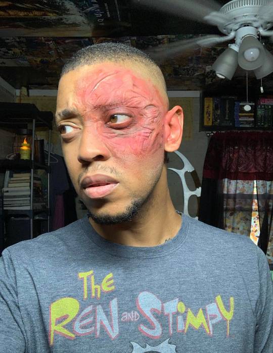 [Self] Prince Zuko Burn Scar Prosthetic Makeup Test