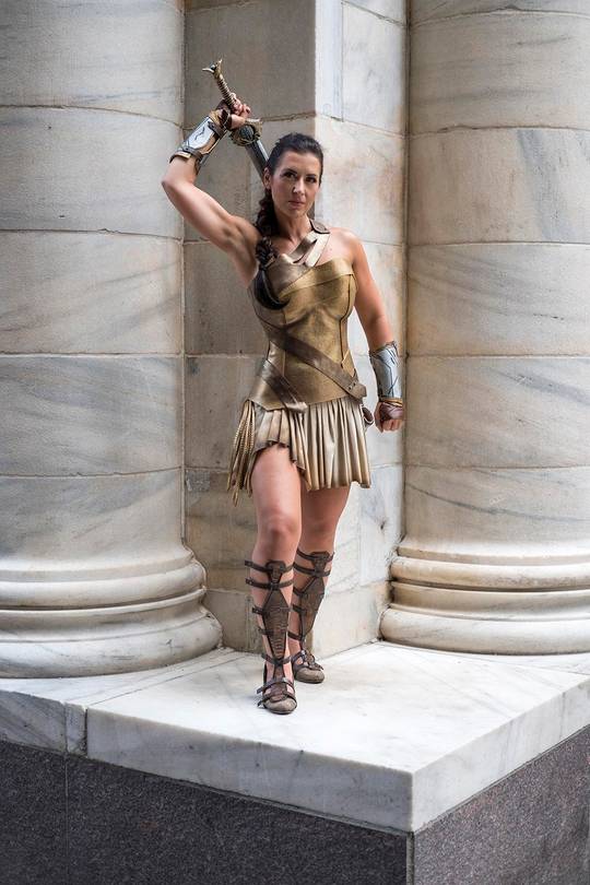 [Self] Themyscira training armour based on the Wonder Woman movie and made by me