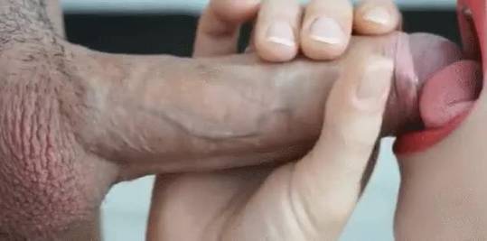 Sensual Lips and Tongue