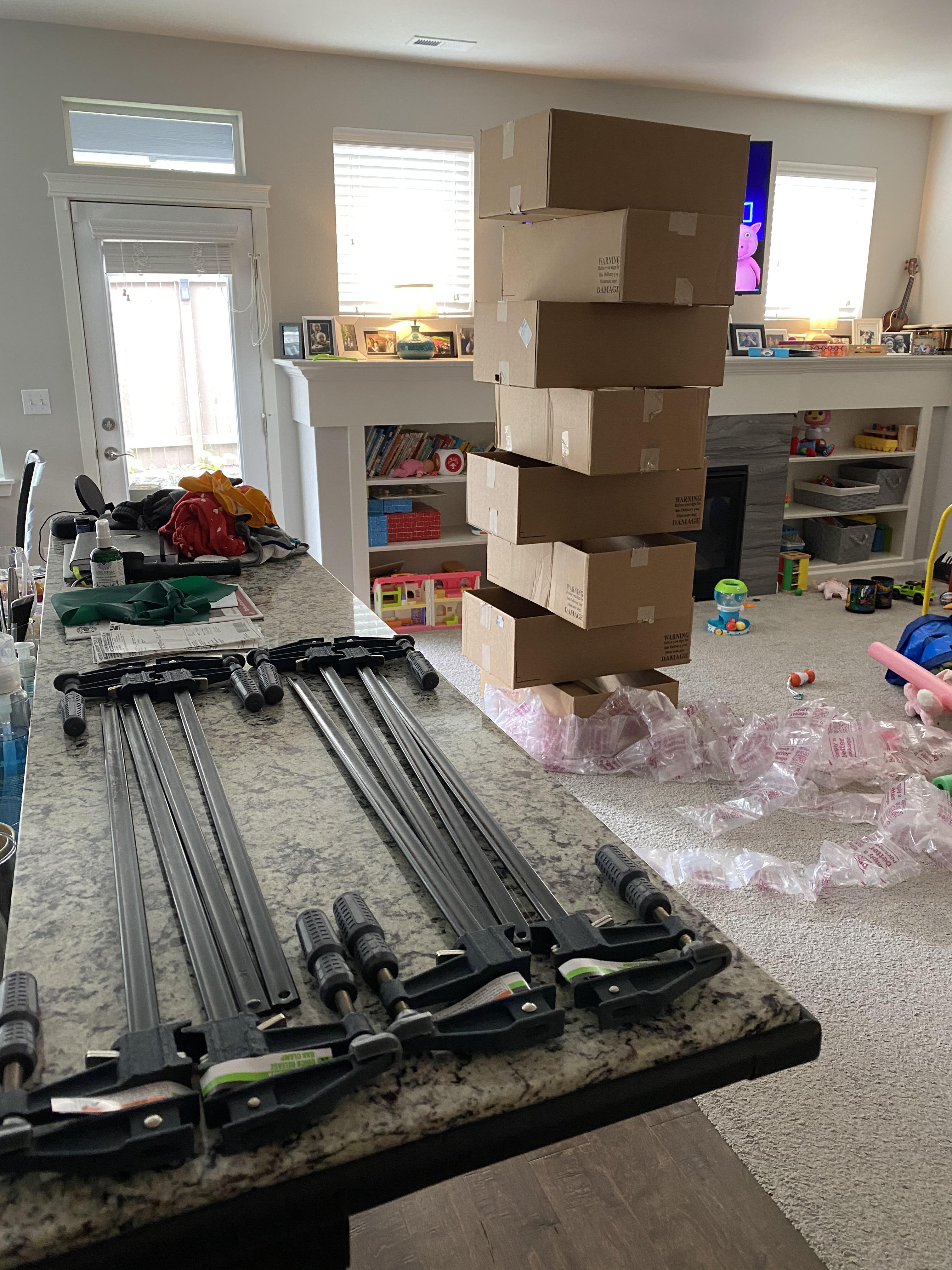Seriously HF? One clamp per box? WTF | Scrolller