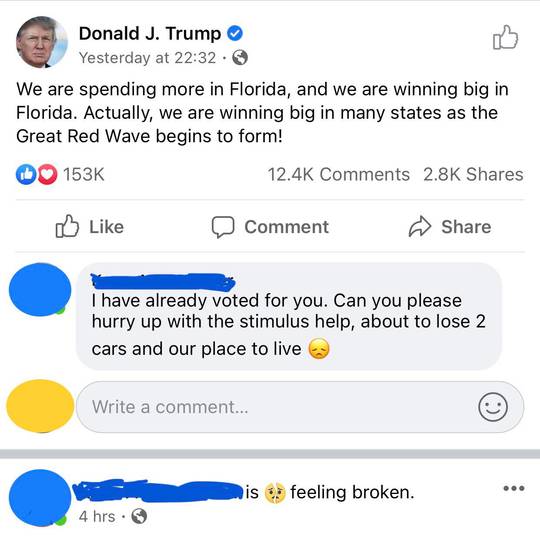 Serving yourself up to dinner.