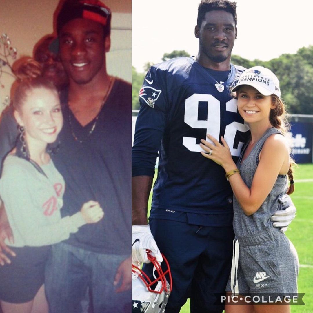 She dated her NFL athlete husband well before his arrival to the pros(since 2011 in high school) now she’s married to a 2x Super Bowl champion
