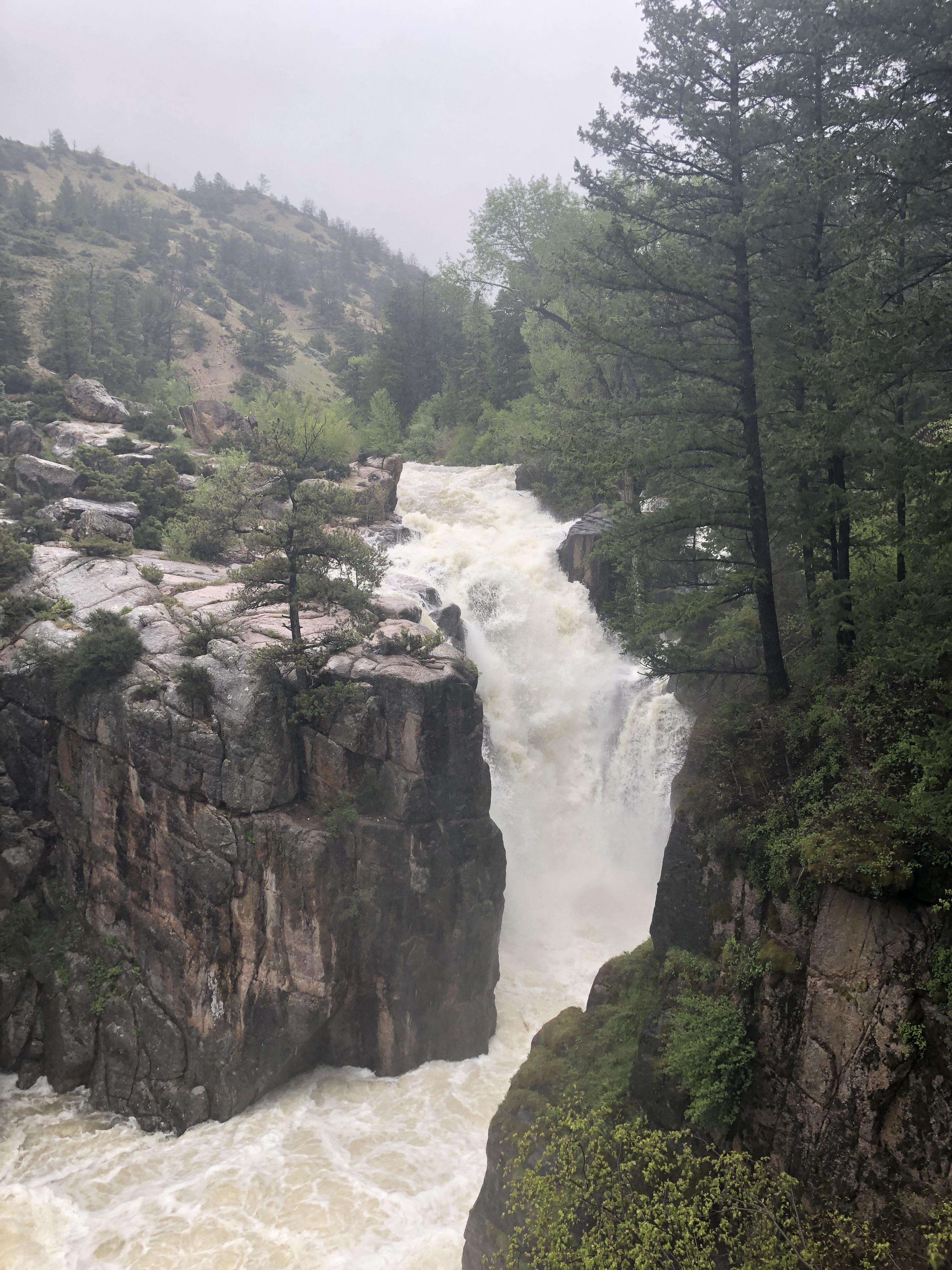 Shell Falls - Bighorn Mountains | Scrolller
