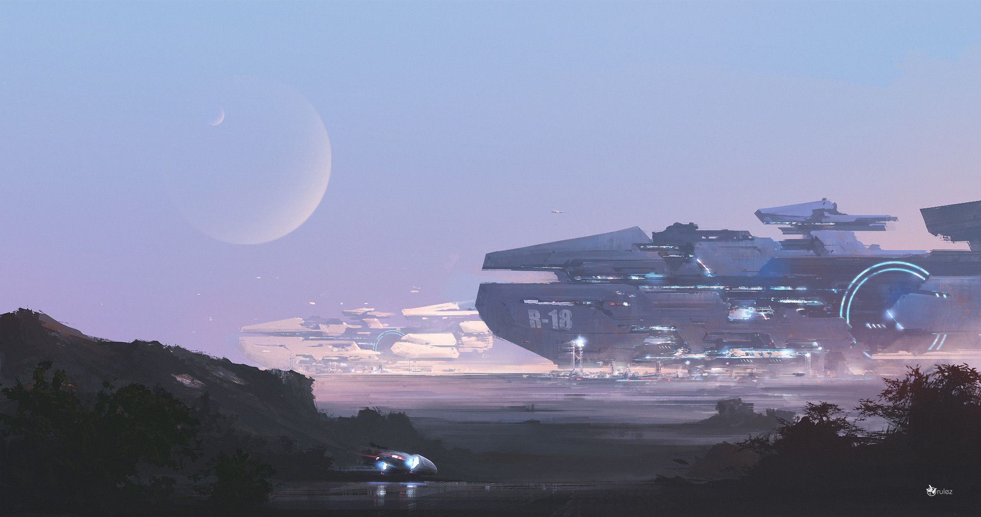 Ships by Dmitriy Kuzin
