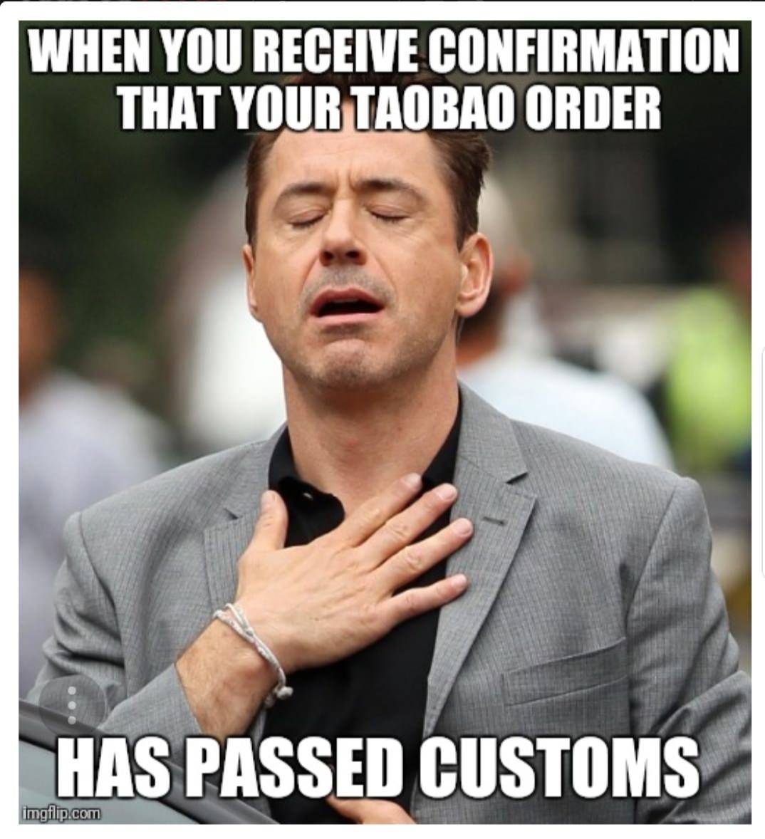 [Shitpost] when your parcel clears customs! 💃🙆‍♀️ | Scrolller