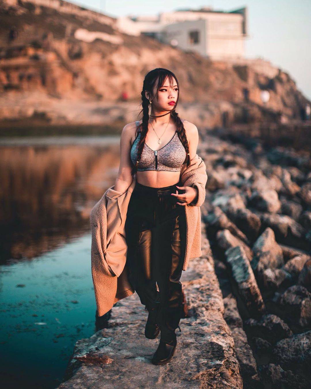 Short girl with big tits
