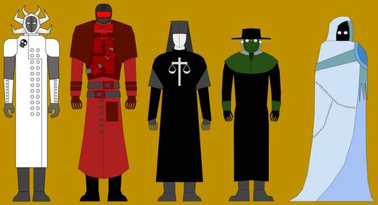 [Show and tell] Conquest - War - Famine - Plague - Death (Might possibly make more)