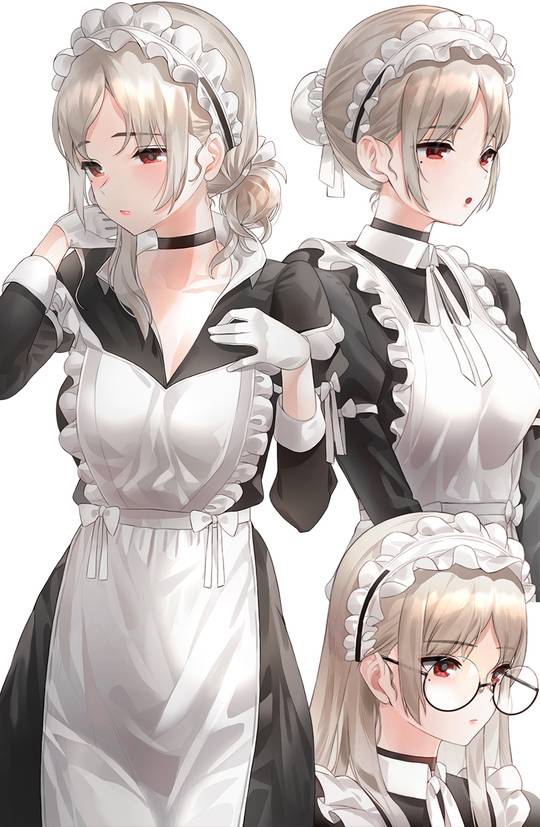 Shy maid [Original]