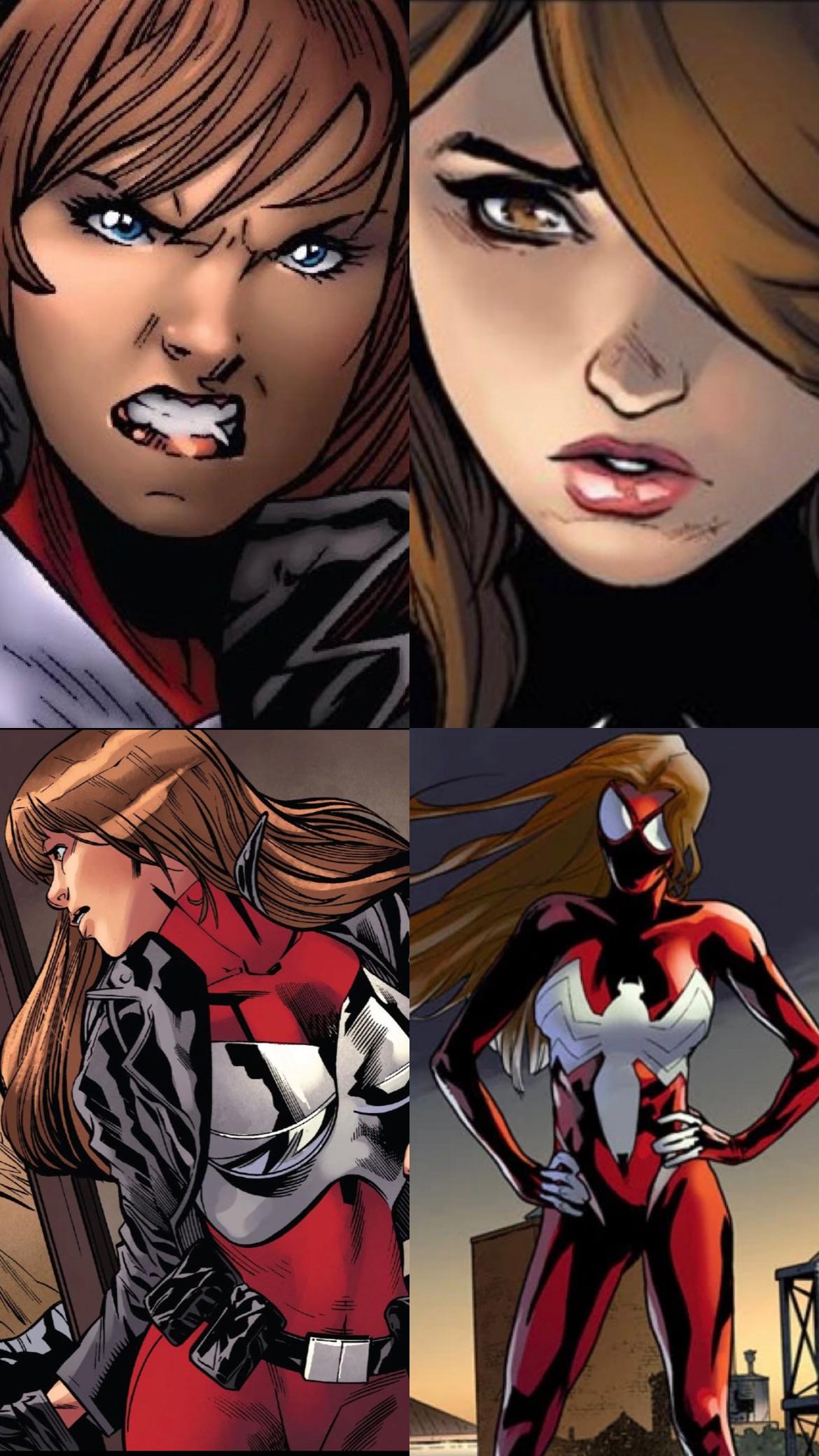 Similarities between Teresa Parker and Ultimate Jessica Drew