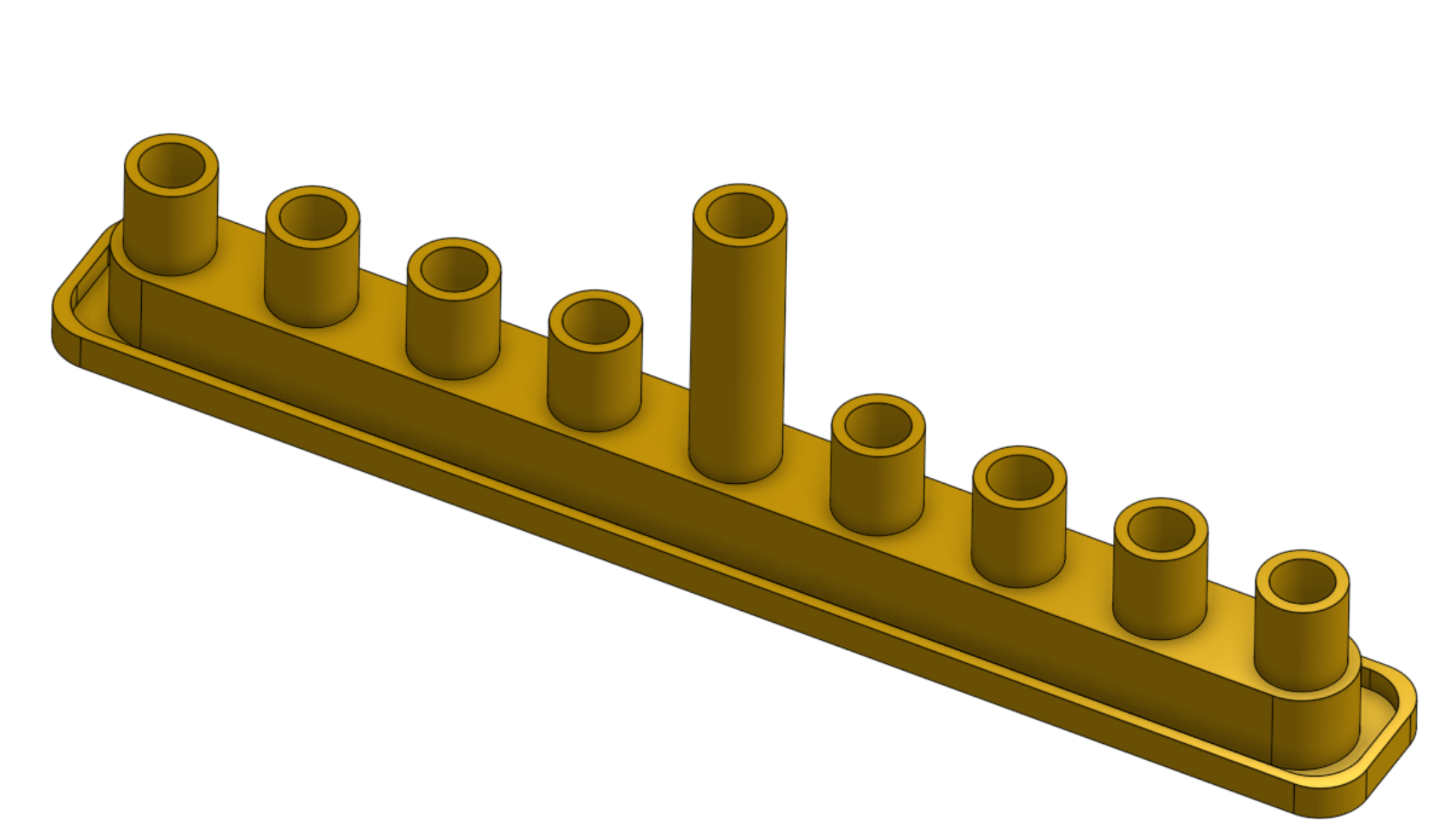 Simple 3D Printed Menorah I designed | Scrolller