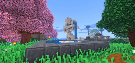 Siren statue (Chisel and bits)