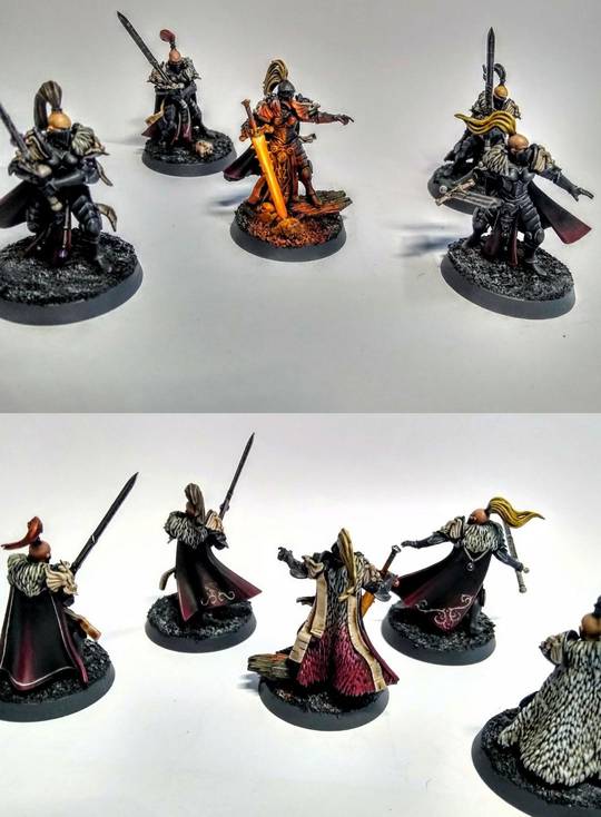 Sister of Silence Painted As Chaos Chosen. First Time doing OSL so c+c welcome!