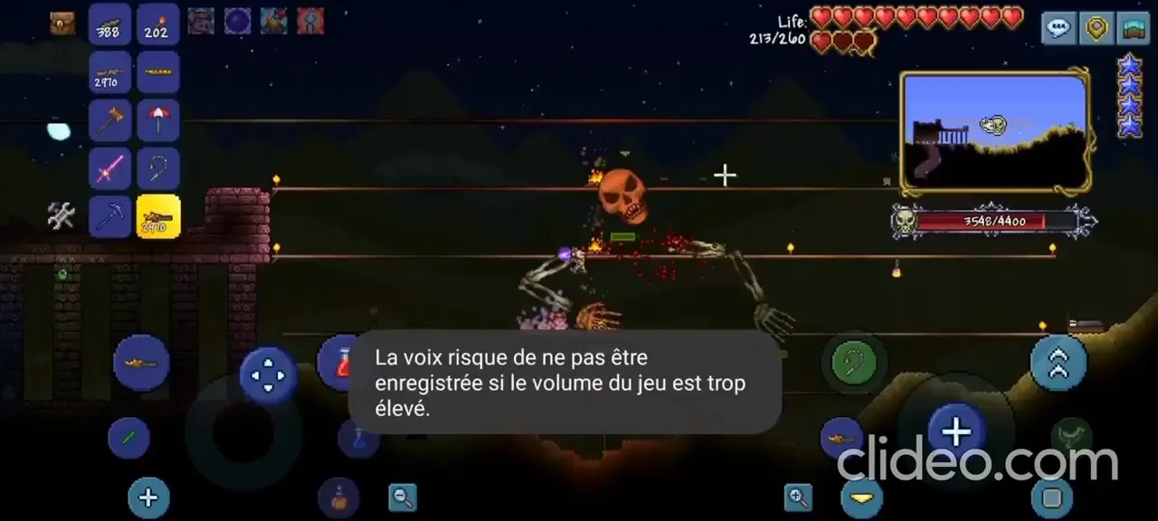 Skeletron destroyed me