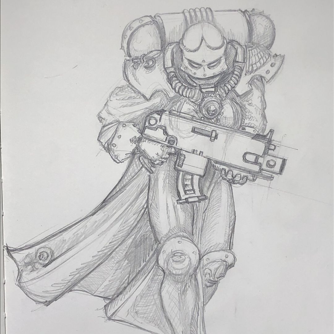 Sketchbook Uploads by Christopher Bright