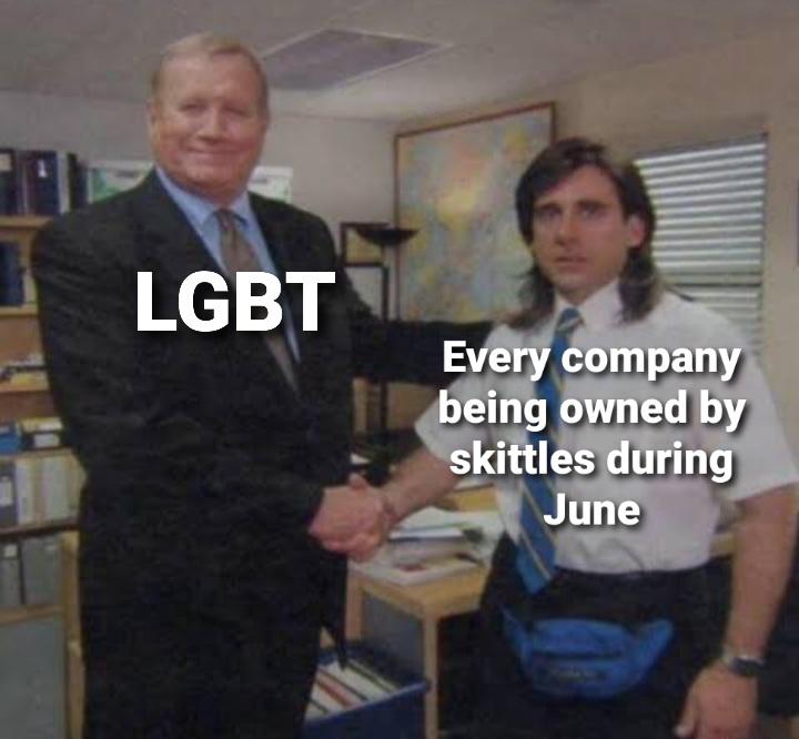 Skittles will run the world for a month