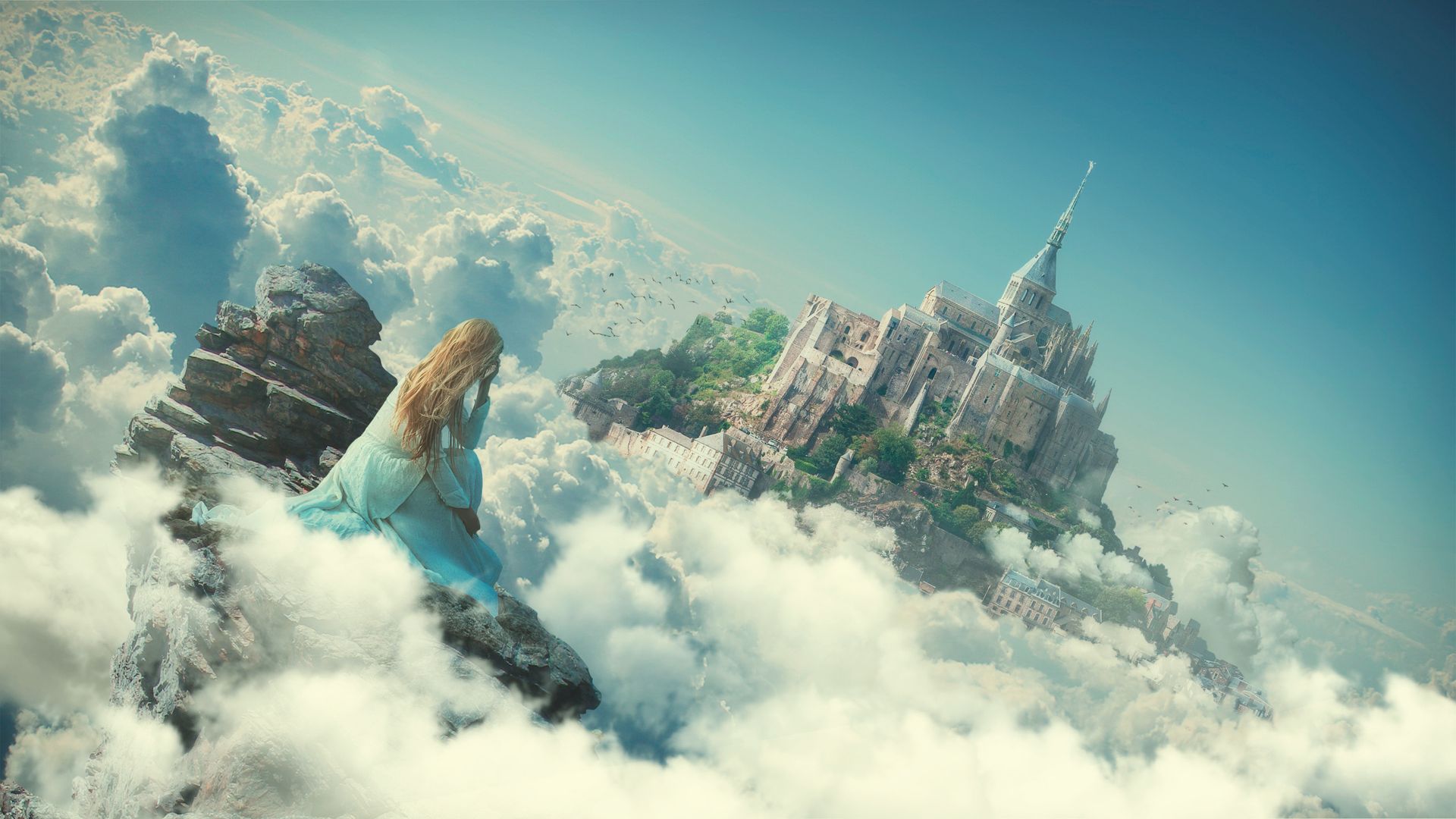 Sky Castle by Evgeny Dvoretckiy