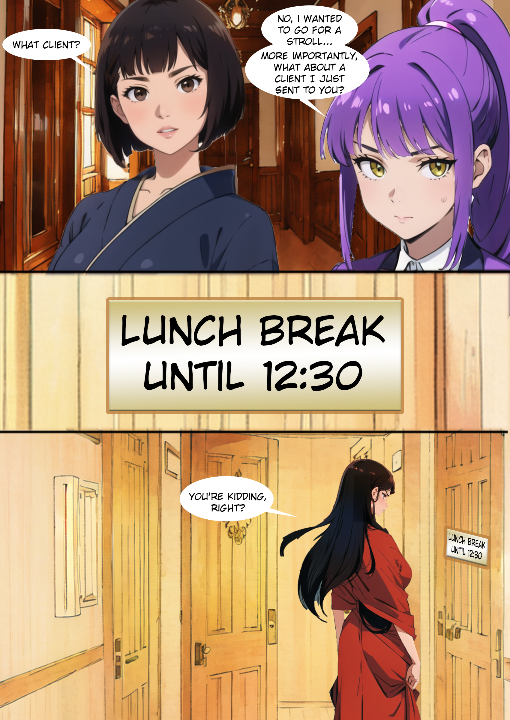 Small blip within working hours