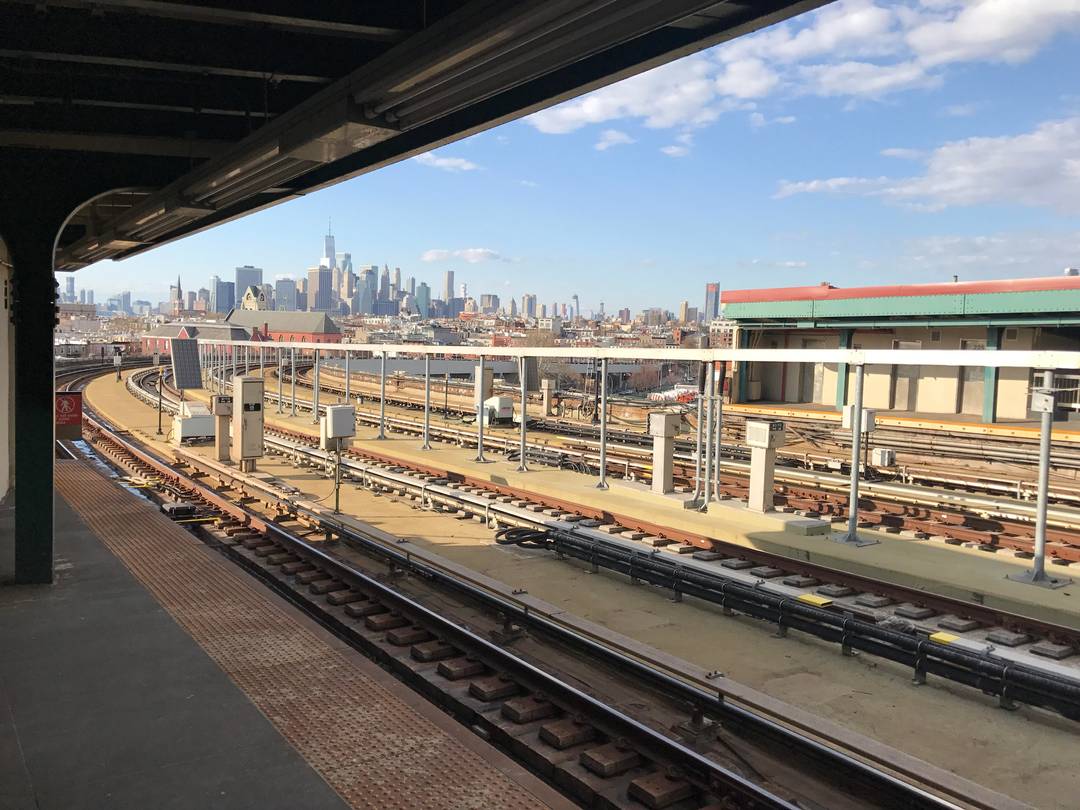 Smith 9th Street view of Manhattan