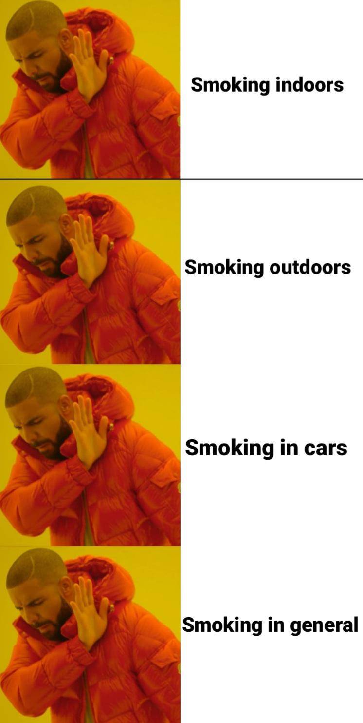 Smoking is bad