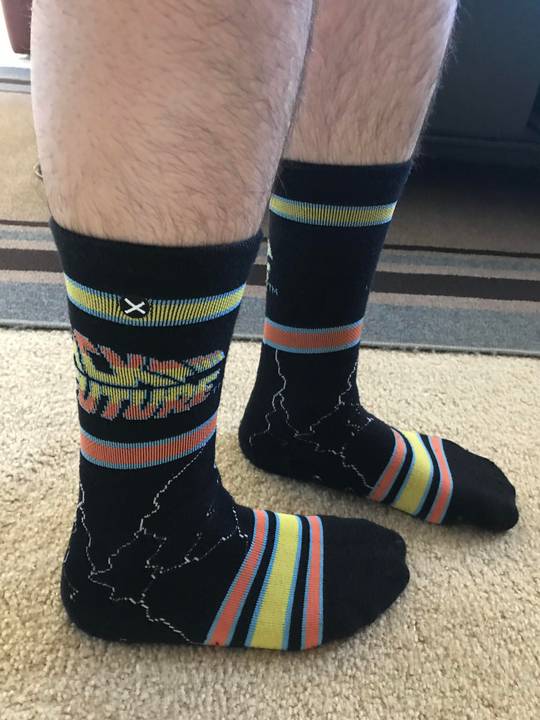 Socks from one of my favorite movie franchises