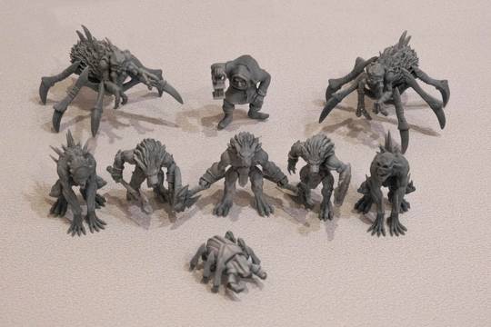 Some recent models I've sculpted