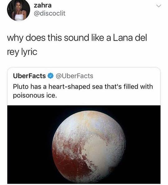 Something to do with the fact that Pluto is Scorpio’s house? Haha 🖤
