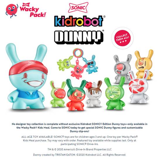 Sonic Drive-In Kids Meal