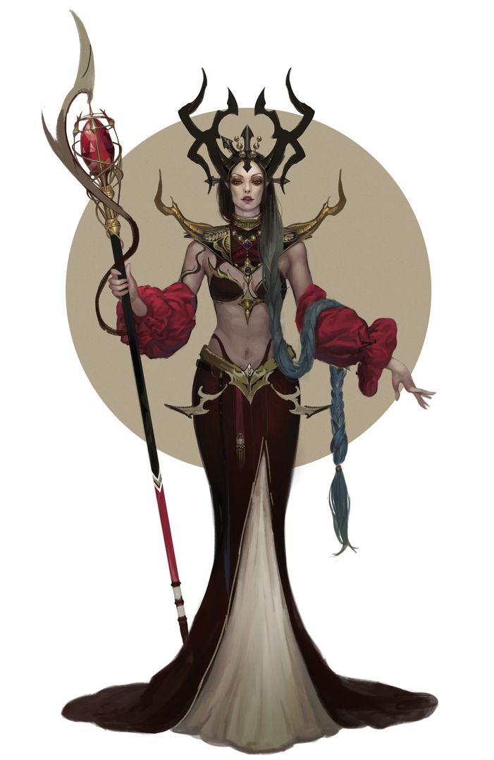 Sorceress by chanZ _