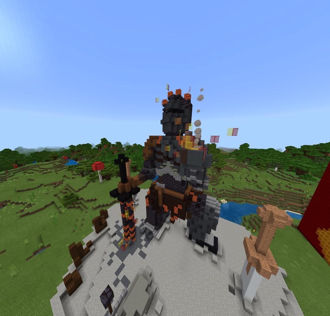 Soul of Cinder made in Minecraft, after 3 HOURS of production. There ...