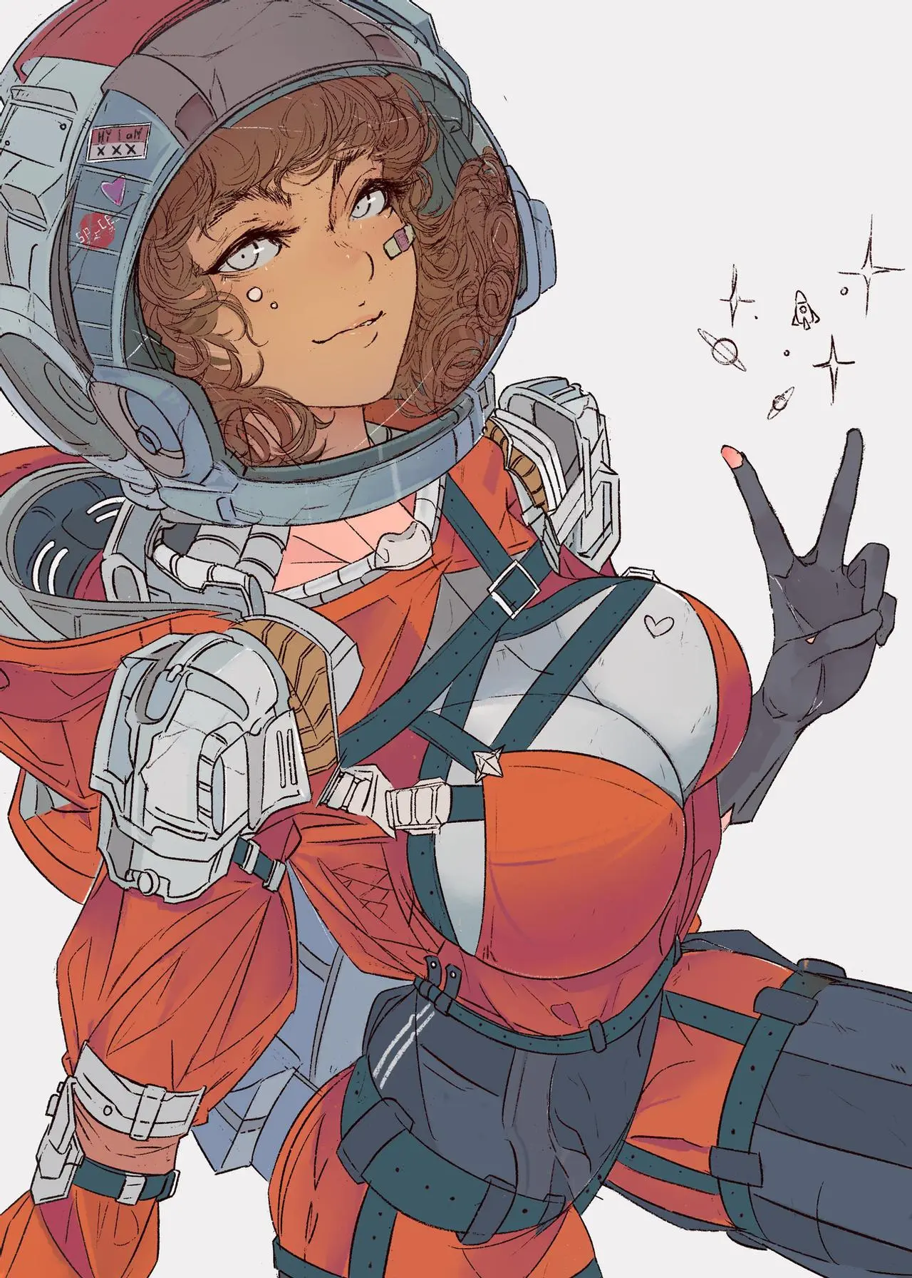 "sP_Ce! FIGHTER 3000" by EllieMapleFox