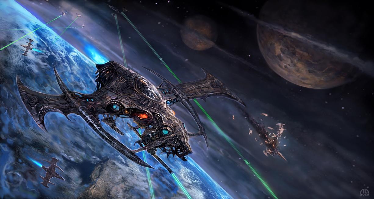 Space Pieces by ali kasapoglu